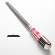Kikir Besi Kikir Hpl 8 Inch Kikir Besi Bulat Lurus Segitiga Setengah Bulat Parut Gagang Karet - 6737