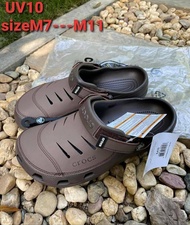 รองเท้าหัวโต พร้อมส่งในไทย Crocs Yunko Clog งาน Outlet แท้สำหรับผู้ชาย M7-M11 รองเท้าหุ้มหนัง