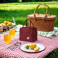 Insulated Lunch Bag - Thermal Leakproof Tote, Thickened Aluminum Foil Food Container For S4b6