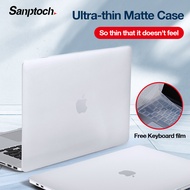 Sanptoch Ultra Slim สำหรับ2020ใหม่ Macbook Pro 13 A2251 A2289 A2338 A1989 A1708 A1706เคสแบบเนื้อด้านสำหรับ Air 13.3 M1 A2337 A2179 A1932 A1466 A1369 11 12 15 16นิ้ว A2141 A1707 Retina 15.4 A1398 Clear เคสป้องกัน