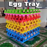 Egg Storage Egg Tray Can Hold 30 pcs Tray Telur Egg Tray Egg Storage Box bekas telur plastik 鸡蛋托盘
