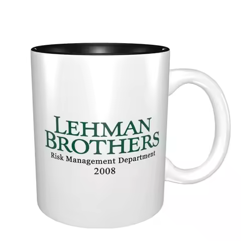 Lehman Brothers Risk Management 2008 Financial Crisis Intern Mug Ceramic Coffee Cups Tea Mugs Milk C