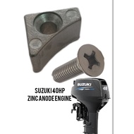 SUZUKI OBM 40HP Anode engine +Screw 11281-94410 # 2 stroke outboard engine part