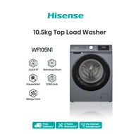 [FREE Installation] Hisense 10.5kg Front Load Inverter Washing Machine /5 Star/Baby Care/Drum Clean/