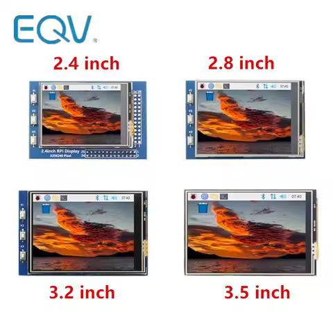2.4 / 2.8/3.2 / 3.5 inch 320*240 Touch Panel TFT LCD Module Screen Display for Raspberry Pi GPIO Inp