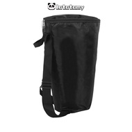 LATATPH Djembe Drum Bag,  Cloth 8 Inch Size African Drum Carry , Portable Black Color Drum Backpack 