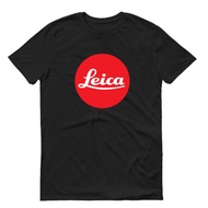Leica Red Logo T-Shirt Made In Usa