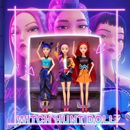 Kpop Demon Hunters Figures With Singing Theme Song Music-playing Rumi Zoey Mira Movable Joint D3n8