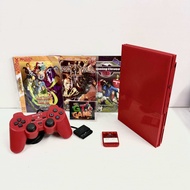 Ps2 Slim Limited 💋Cinnabar Red SCPH-90006 Coppy disc 🎮