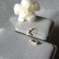 愛微笑 珍珠耳環 小耳勾