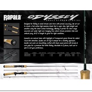 ROD BC RAPALA ODYSSEY 2-6LB