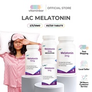 LAC Melatonin 3mg-10mg – Nighttime Sleep Support to Help Improve Sleep Routine & Relaxation