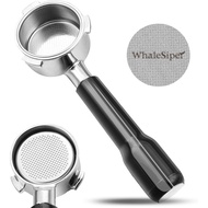 54mm Bottomless Portafilter & Puck Screen, 3-Ear Stainless Head, Compatible with Breville Barista Pr