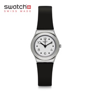 Swatch Irony Lady Soblack YSS315 Black Silicone Strap Watch