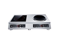 🔥🔥廠家直銷 全新 電磁爐induction cooker  商用 餐廳 家用  3500W  電陶爐  雙灶  全套 大功率 炒菜鍋#電磁爐#炒菜鍋#電陶爐