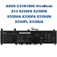 Asus C31N1806 ADOL13F/U VivoBook S13 S330FA S330FN S330UA S330U X330FA X330UN X330FL X330UA 11.55V 42WH Laptop Battery