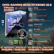 DOTATECH OMG-GAMING 9X3D/RTX5080 15.6 - CUSTOM PC GAMING PACKAGE / RTX 5080 + CPU OPTION (S)