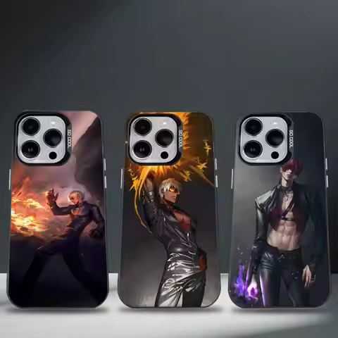 Game K-King Of F-Fighters Phone Case For iPhone 16,15,14,13,12,11,8,7,Pro,Max,Plus,Mini,XS,SE Anti F