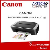 Canon Pixma E410 Inkjet Compact All-in-one Colour Printer (Print/Scan/Copy)