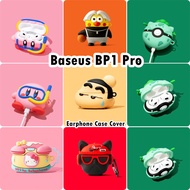 READY STOCKFor Baseus BP1 Pro Case Earphone Case Trendy Cartoon Soft Silicone Casing NO.1