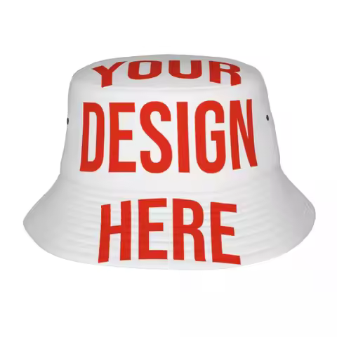 Bucket Hats Customized Your OWN Design Summer Fishing Caps DIY Photo or Logo Picture Irish Country H