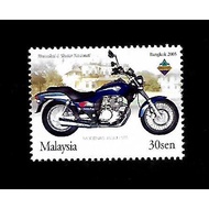 Stamp - 2003 Malaysia Motorcycles & Scooters (1v - 30sen) MNH