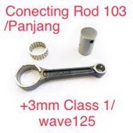 CONECTING ROD KFL 103mm + 3mm CLASS 1 / WAVE 125