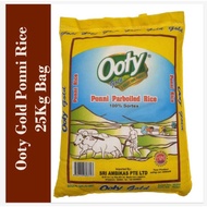 Ooty Gold Ponni Parboiled Rice 25Kg