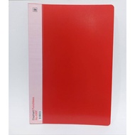 Clip-On File 4 Colors No.490F (1 Book)