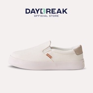 Daybreak Viride-Slip on รองเท้าผ้าใบ กัญชง ผู้ชาย ผู้หญิง สีขาว Antibacterial