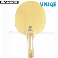 VMIQE SANWEI H10 Table Tennis Blade (1-Ply HINOKI) Solid Cypress H-10 Hinoki Original SANWEI Ping Pong Bat Paddle PIVBQ