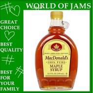 MacDonald's Maple Syrup 100% Natural – Sweet Flavor From Canada / Maple Syrup