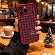 1pc Customizable With Your Name Or Greeting. Christmas Themed TPU Drop-Resistant Protective Case. Co