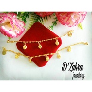 916 Gelang Tangan/Kaki Gila-Gila Love #emaskorea916