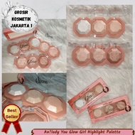 Best Seller/COD - Anylady You Glow Girl Highlight Palette - Highlighter Palette - Highlighter Anylad