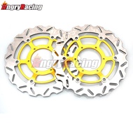 296mm Front Brake Disc Rotors For Honda CB 600 F CB600F Hornet 2007-2013 CBR 600 F CBR600F 2011-2013