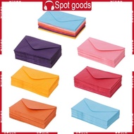 WIN 50 Sheets 2 4 x 4 Colorful Envelopes Set for Wedding Party Birthday Cards