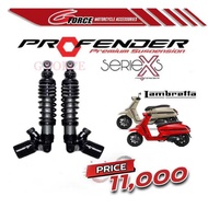 มาใหม่ ! โช๊ค Profender LambrettaX300 /  Lambretta X200 รุ่น X series คู่หน้า - คู่หลัง พร้อมส่ง