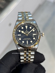 Almost New Tudor Black Bay 36 Two Tone Black Dial Automatic Mid Size Watch 79643