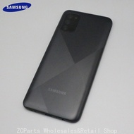 For Samsung A02S Back Cover Housing Frame Rear Battery Cover with Camera Lens ZCLF