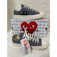 kasut converse cdg grey