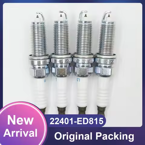 4/20PCS 22401-ED815 LZKAR6AP11 Iridium Spark Plug For Nissan Micra X-Trail March Tiida Renault Clio 