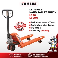 KOMTEC(DF LZ SERIES)2 Ton Hand Pallet Truck Hand Truck Hand Pallet Jack Hand Jack Hydraulic Forklift