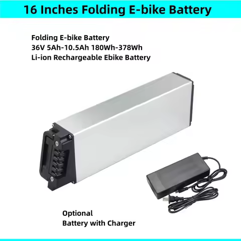 ONEBOT S6 Portable Folding E-bike Battery 36v 6.4Ah 5.2Ah 7Ah Li-ion 250w Foldable Ebike Battery for