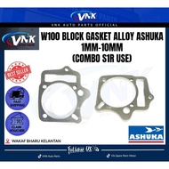 W100 BLOCK GASKET ALLOY ASHUKA S1R 1MM-10MM ( COMBO S1R USE )