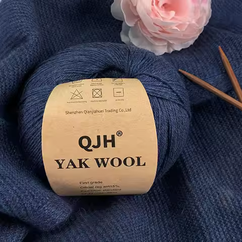 300gram Natural Mongolian 100% Yak Wool Down Organic Mongolian Premium Yak Wool Yarn DIY Handmand Un