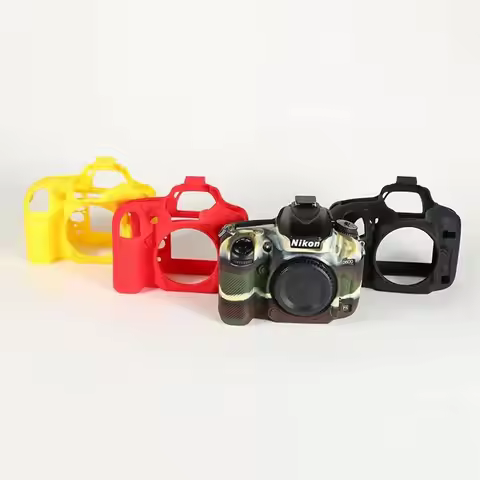 Soft Silicone Armor Body Case For Nikon D600 D610 Camera Protective Cover Skin