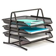 V-TEC Letter Rack 3-tier Letter Tray Document Holder