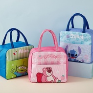 Disney Insulated Lunch Box, Cartoon Lunch Bag for Kids, Students, and Office Workers, Portable Lunch Bag for Picnic