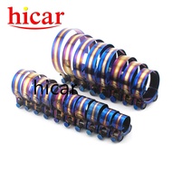 304  Titanium Blue Stainless Steel Hose Clamp Kit Adjustable Titanium Blue T Bolt Clamp 1 inch to 4.